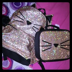 Child book bag and lunch box